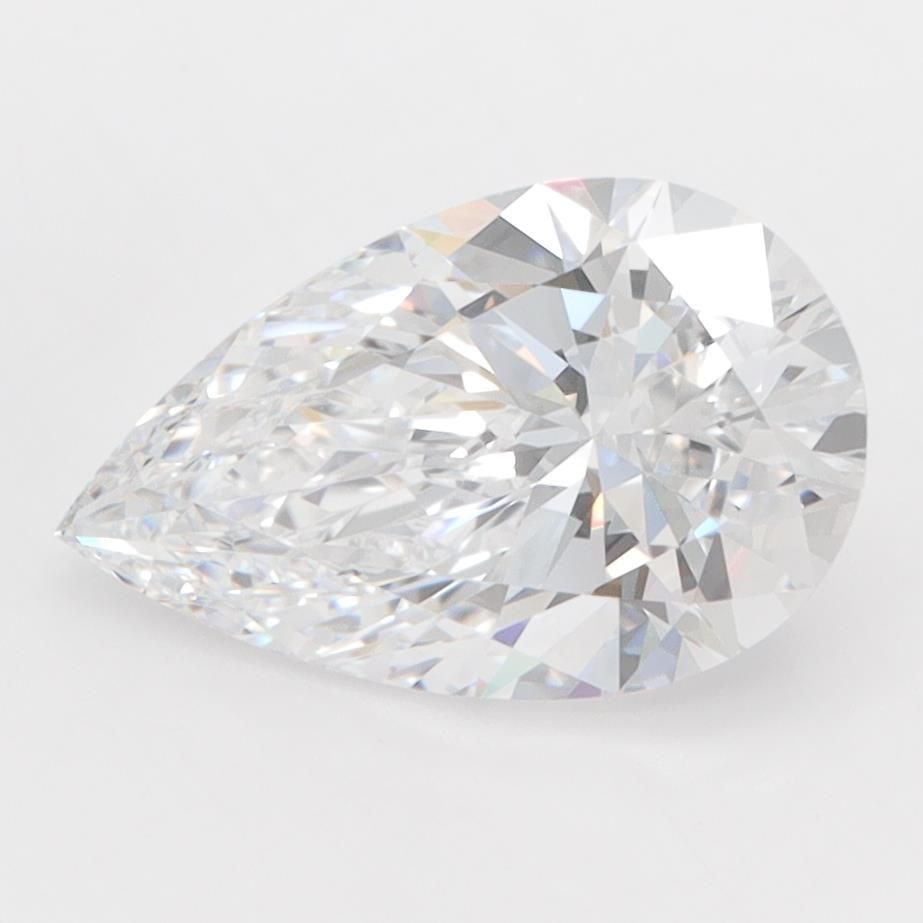 2.08ct Pear D IF Lab-Grown Diamond