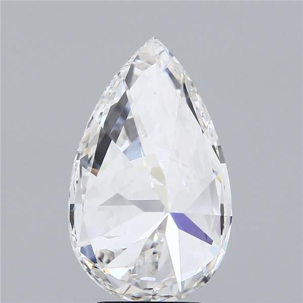 3.5ct Pear F VVS2 Lab-Grown Diamond