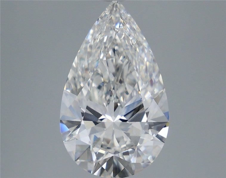 3.68ct Pear F VVS2 Lab-Grown Diamond