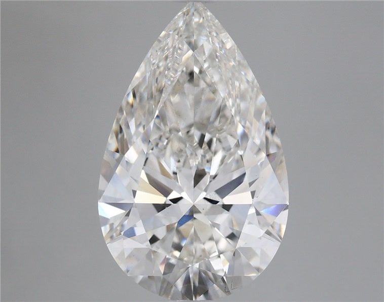 5.86ct Pear F VS2 Lab-Grown Diamond