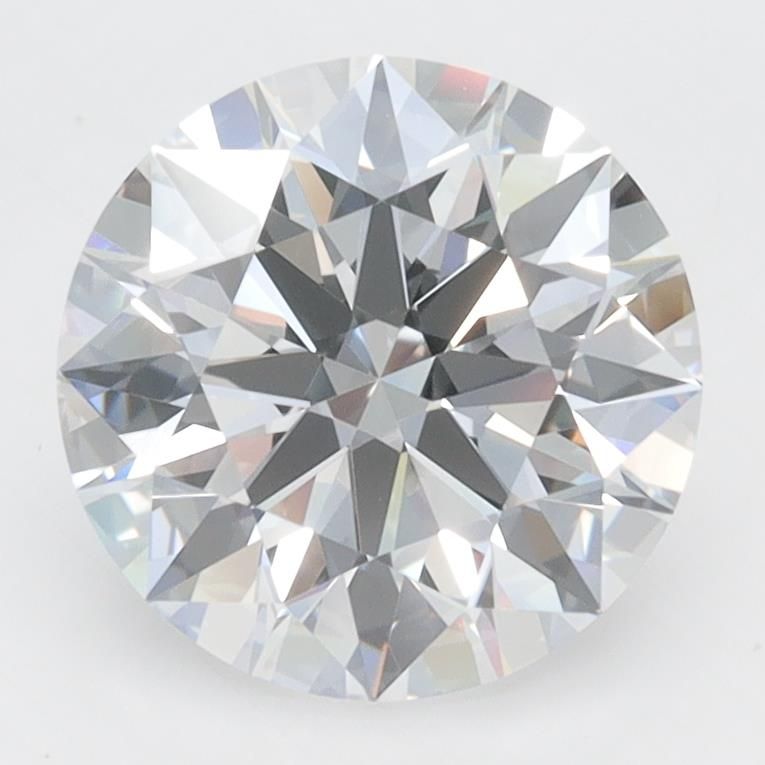 2.66ct Round D VVS1 Lab-Grown Diamond