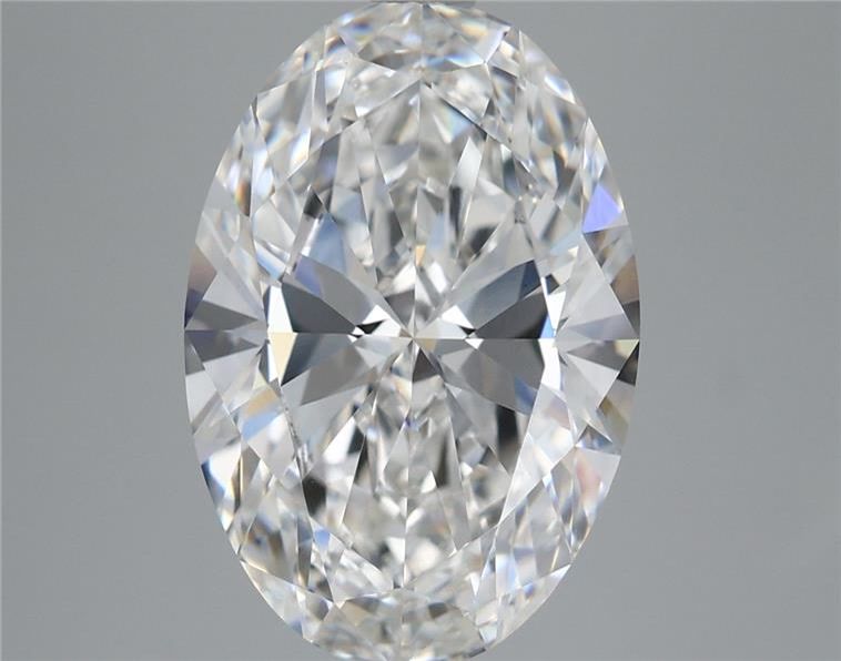 5.68ct Oval E VVS2 Lab-Grown Diamond