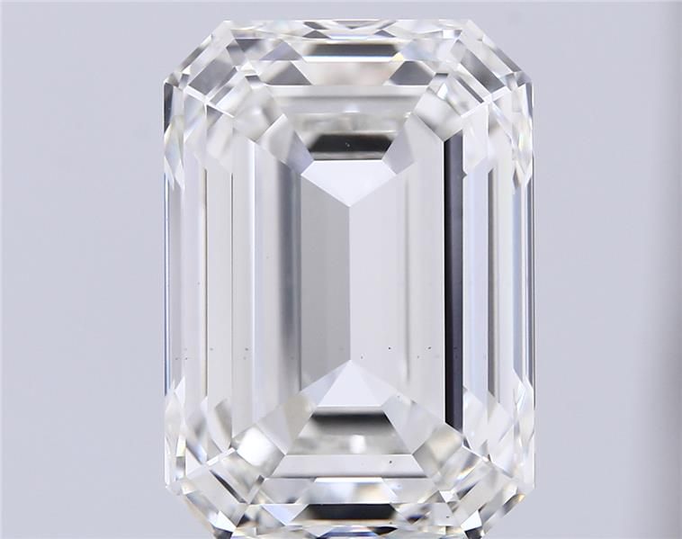 11.14 Carat EMERALD Shape F Colour VS1 Clarity  Cut - White Lab Diamond - 106442