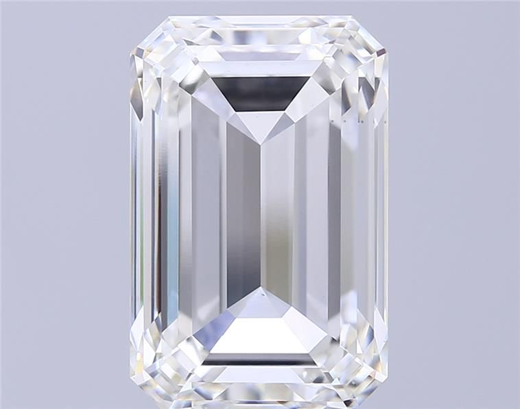 12.12 Carat EMERALD Shape G Colour VS1 Clarity  Cut - White Lab Diamond - 101969
