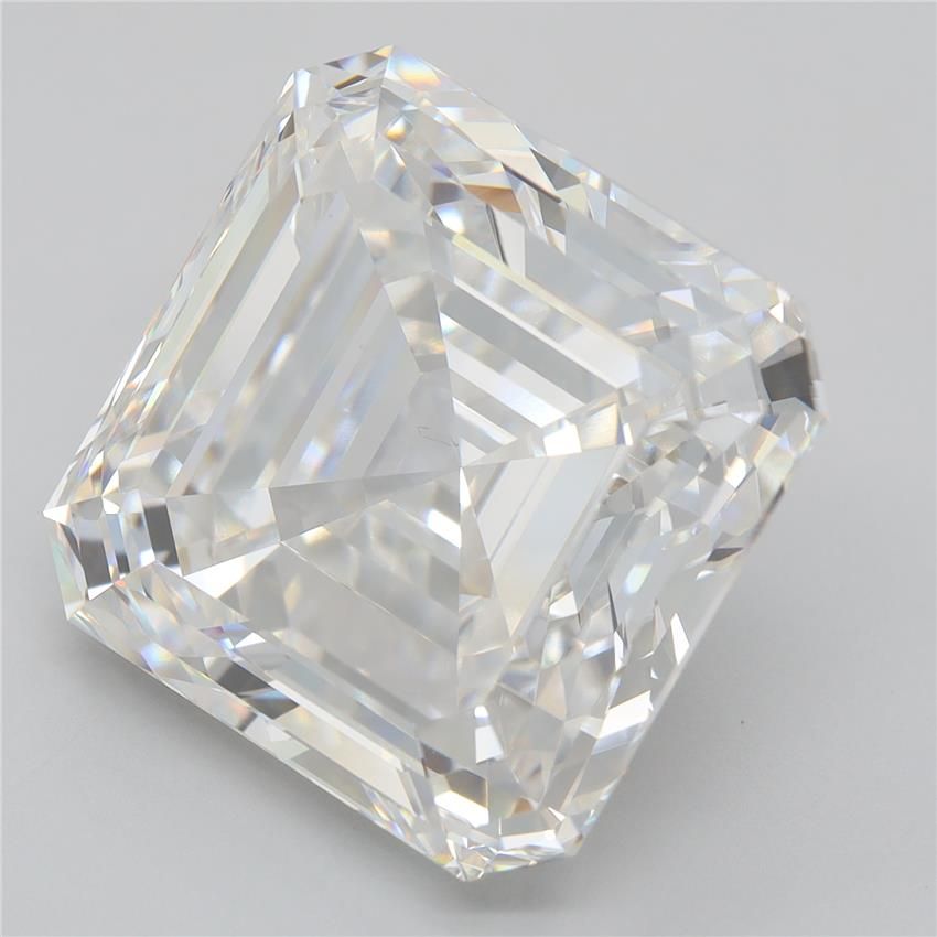 14.21 Carat ASSCHER Shape E Colour VVS2 Clarity  Cut - White Lab Diamond - 2646354