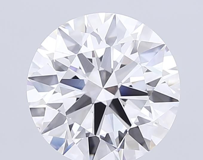 7.09ct Round E VS1 Lab-Grown Diamond