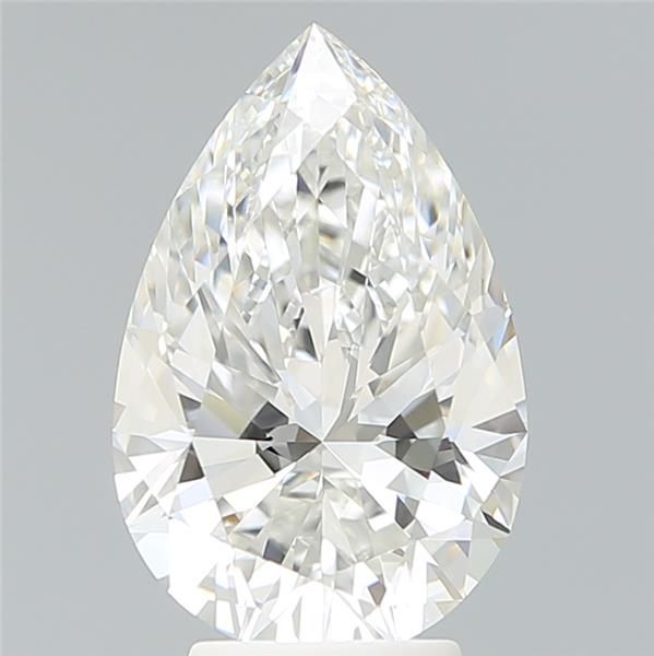 4.17ct Pear F VVS2 Lab-Grown Diamond