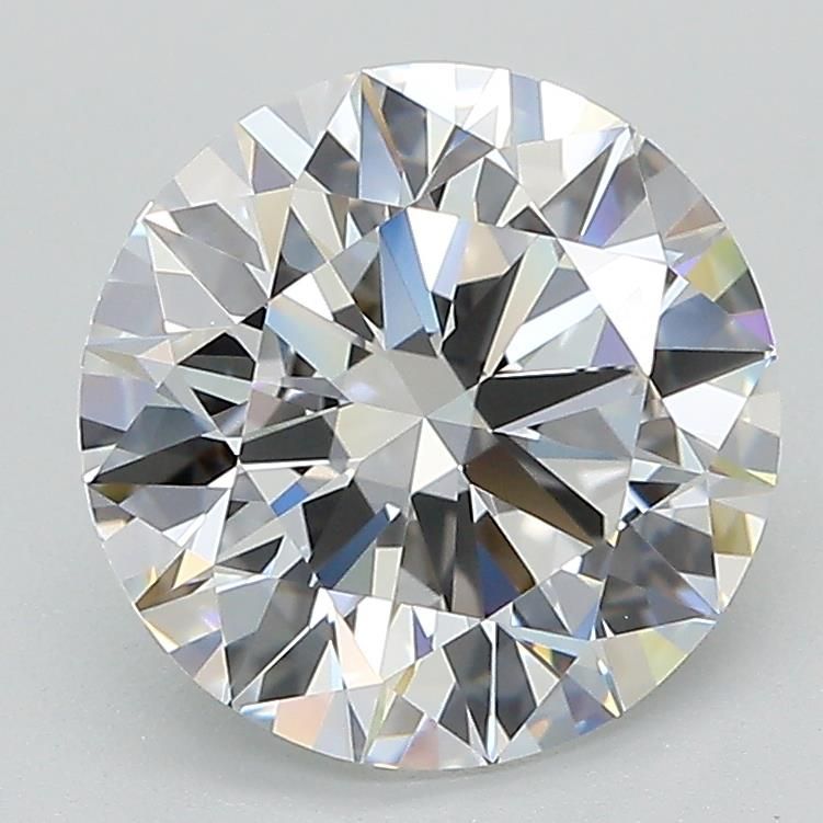 2.81ct Round D IF Lab-Grown Diamond