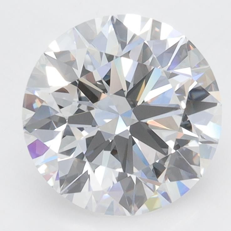 2.6ct Round D IF Lab-Grown Diamond