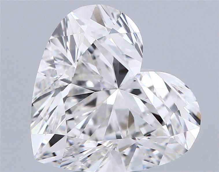 5.73ct Heart F VVS2 Lab-Grown Diamond