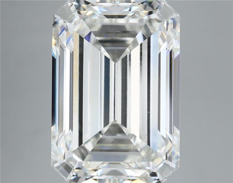 10.77 Carat EMERALD Shape H Colour VVS2 Clarity  Cut - White Lab Diamond - 207146