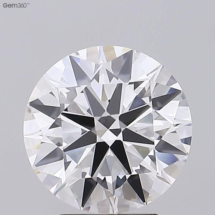 3.67ct Round F VS1 Lab-Grown Diamond