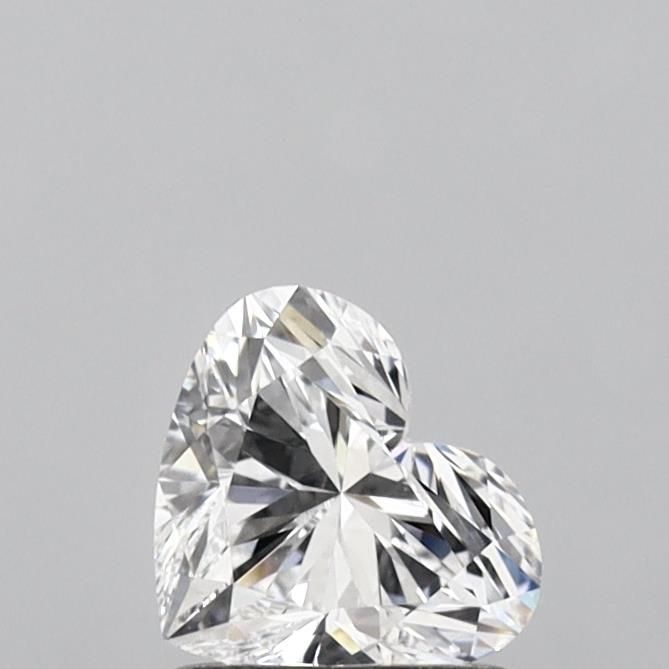 0.91ct Heart D IF Lab-Grown Diamond