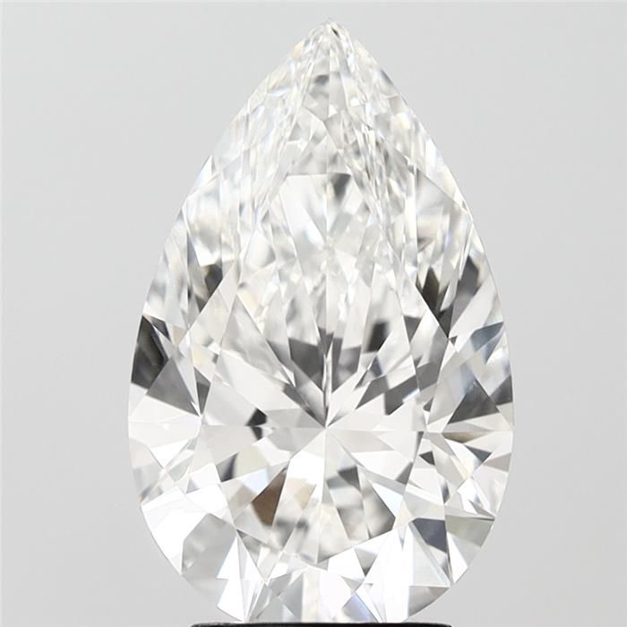 3.71ct Pear F VVS2 Lab-Grown Diamond