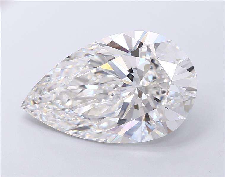 9.13ct Pear F VVS2 Lab-Grown Diamond