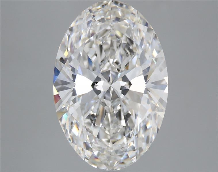 5.33ct Oval F VS1 Lab-Grown Diamond