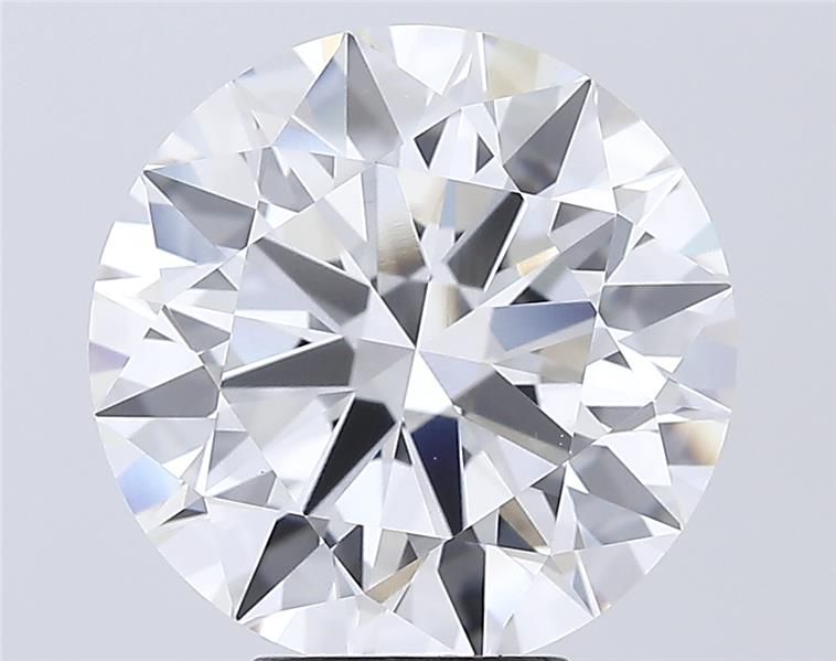 6.6ct Round E VVS2 Lab-Grown Diamond