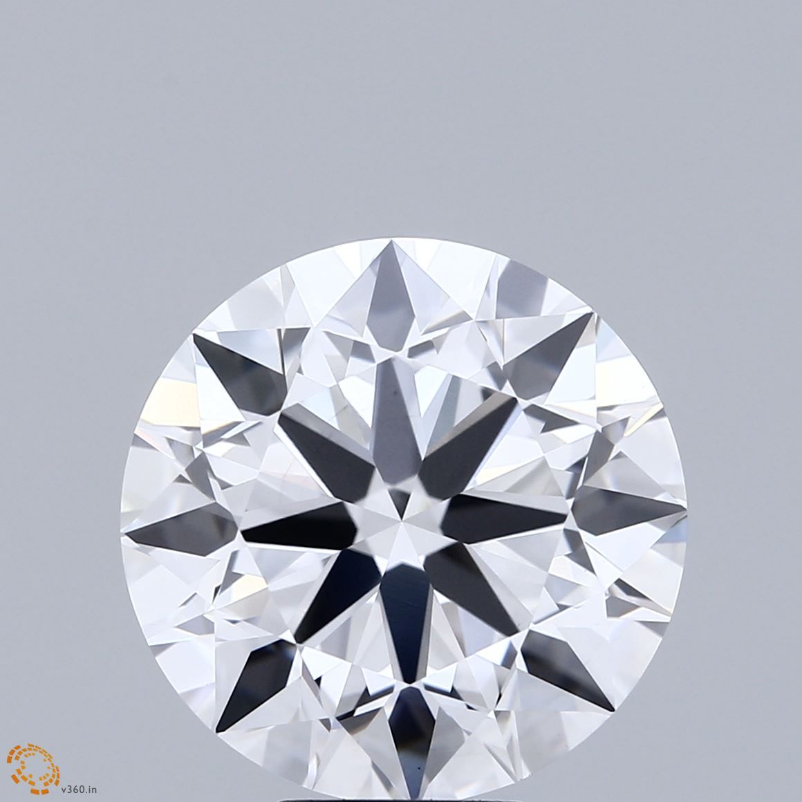 7.53ct Round E VVS2 Lab-Grown Diamond