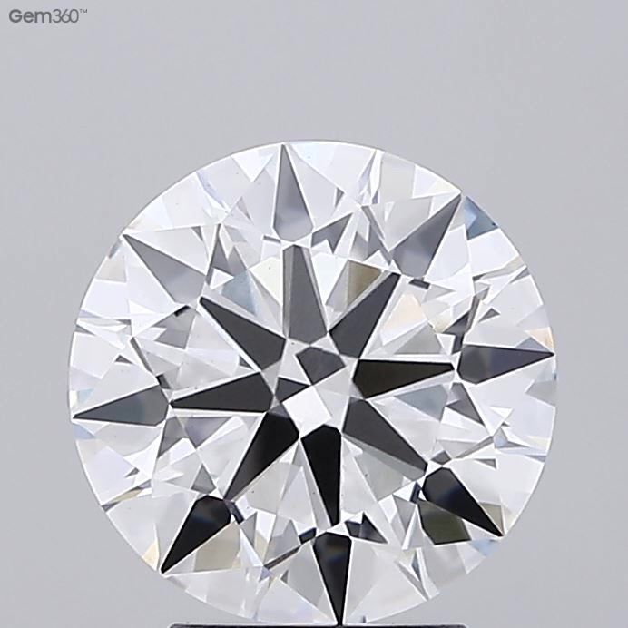3.29ct Round F VVS2 Lab-Grown Diamond