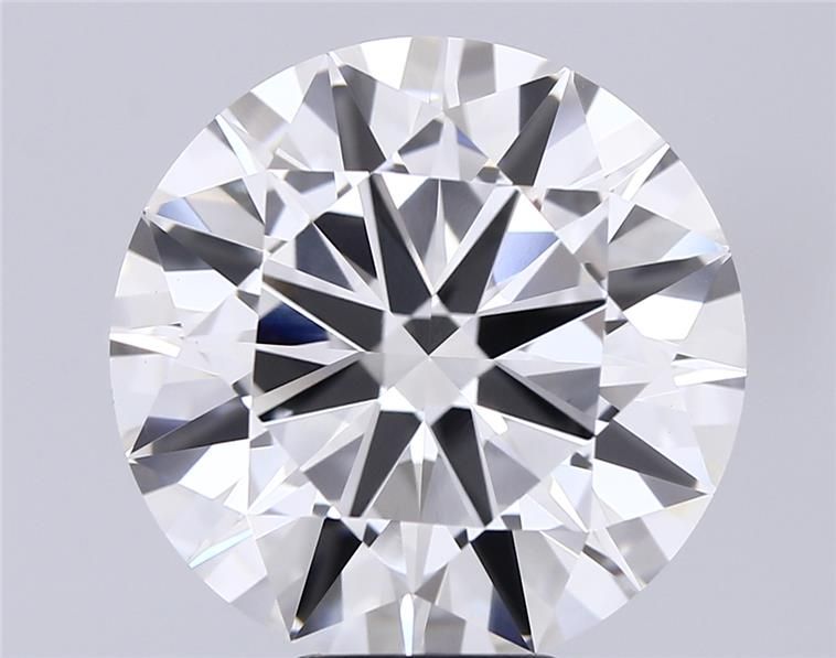 8.01ct Round F VVS2 Lab-Grown Diamond