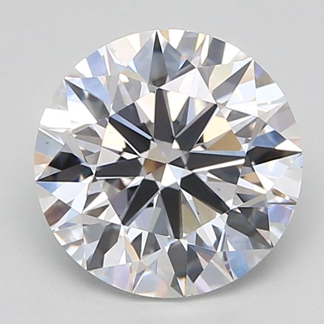 2.5ct Round D VS2 Lab-Grown Diamond