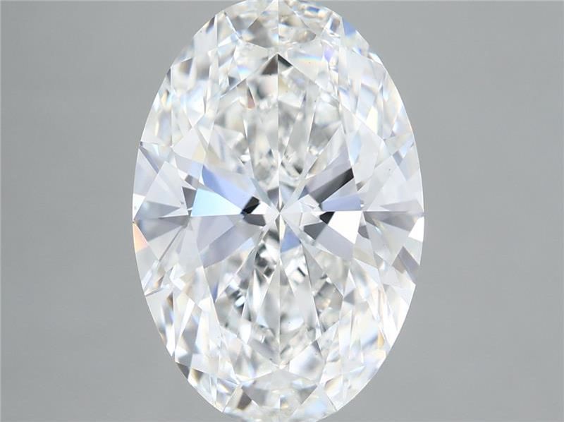 5.56ct Oval F VS2 Lab-Grown Diamond