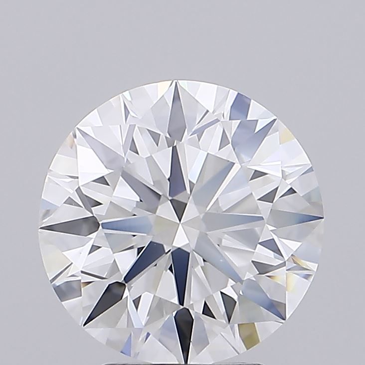 3.66ct Round D IF Lab-Grown Diamond