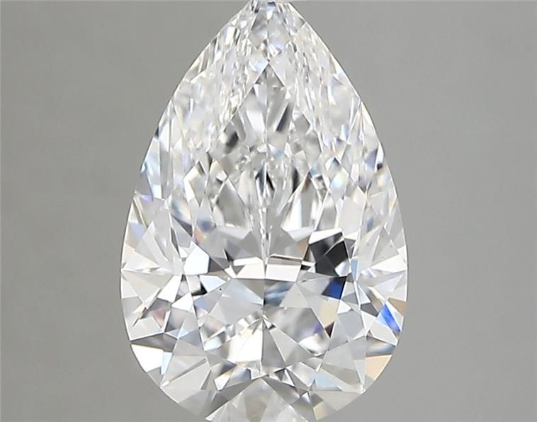 2.13ct Pear D VVS2 Lab-Grown Diamond