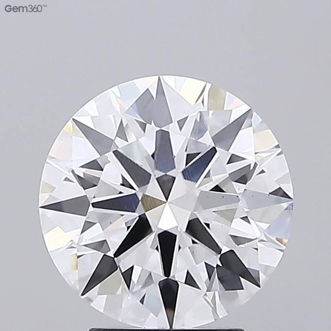3.19ct Round F VS1 Lab-Grown Diamond