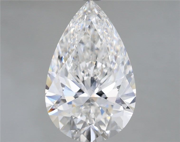 6.54ct Pear F VVS2 Lab-Grown Diamond
