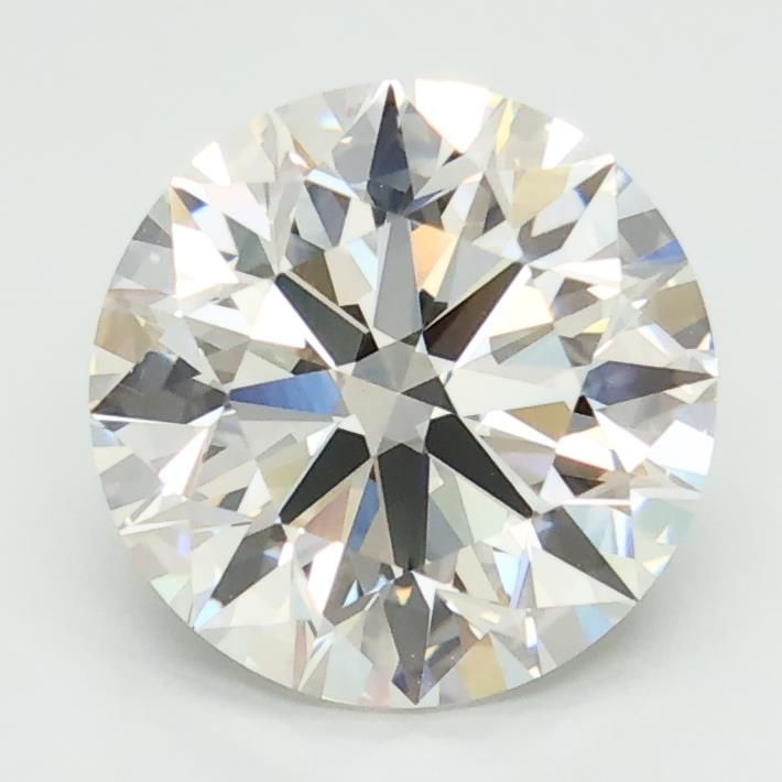 2.81ct Round F VVS2 Lab-Grown Diamond