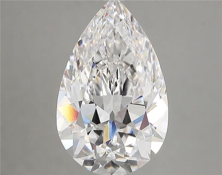 4.41ct Pear D VVS2 Lab-Grown Diamond