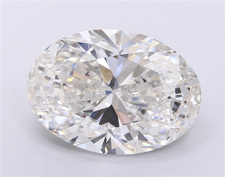 12.07 Carat OVAL Shape G Colour VS1 Clarity  Cut - White Lab Diamond - 172427