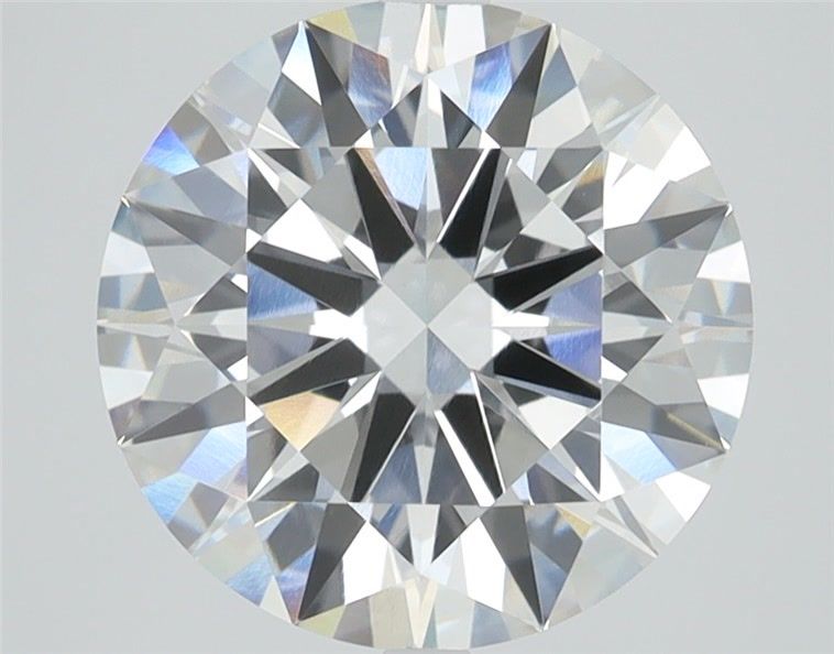 3.43ct Round F VVS2 Lab-Grown Diamond