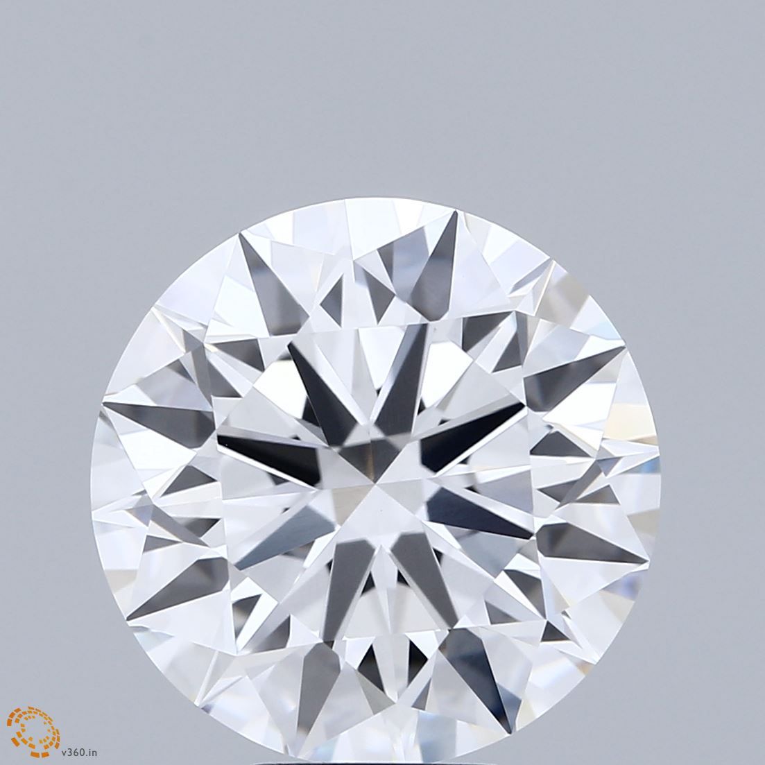 7.51ct Round E VVS2 Lab-Grown Diamond