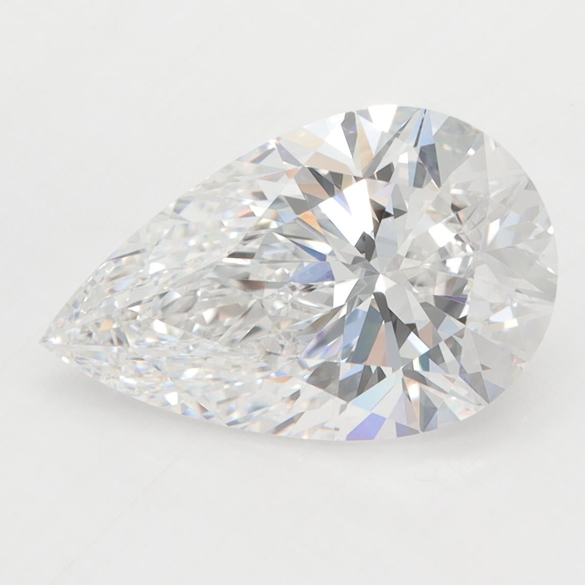 4.02ct Pear F VVS1 Lab-Grown Diamond