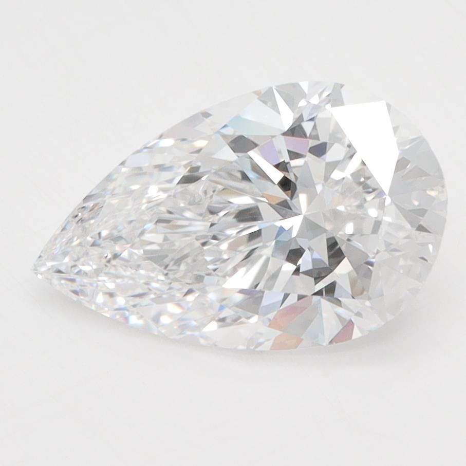 2.1ct Pear D VVS2 Lab-Grown Diamond