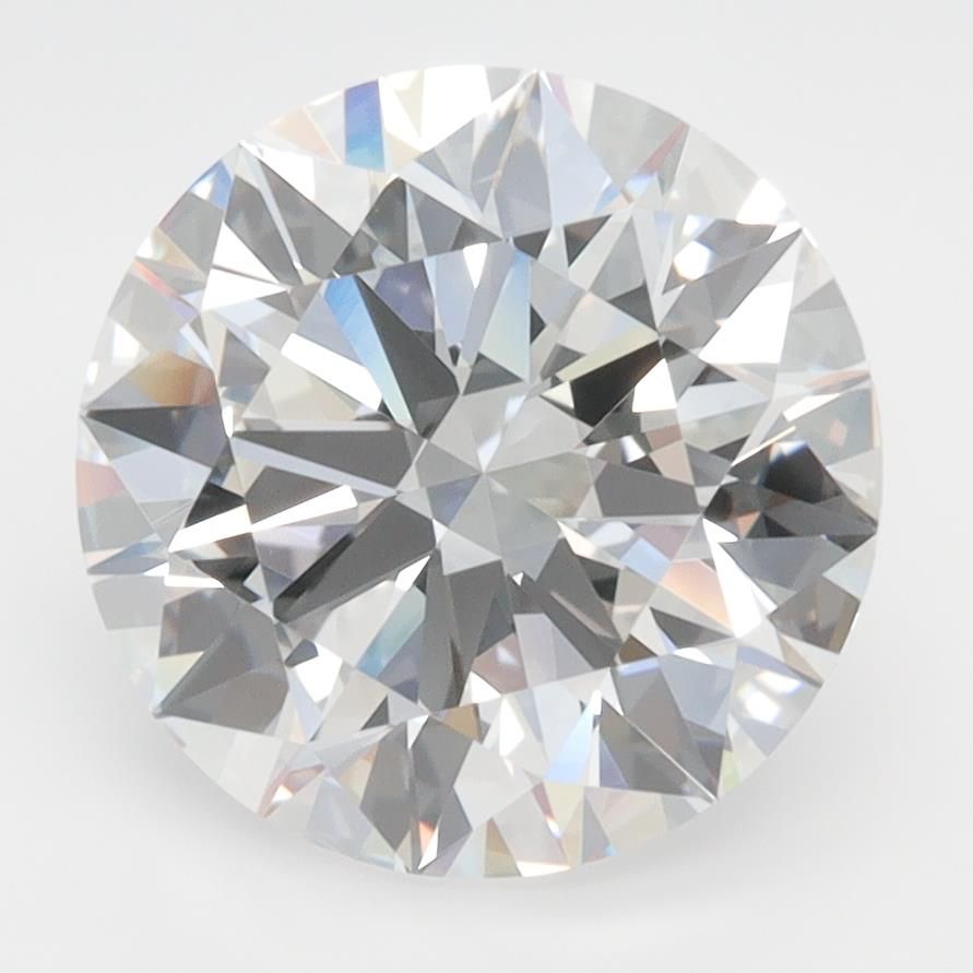 4.03ct Round D VVS2 Lab-Grown Diamond