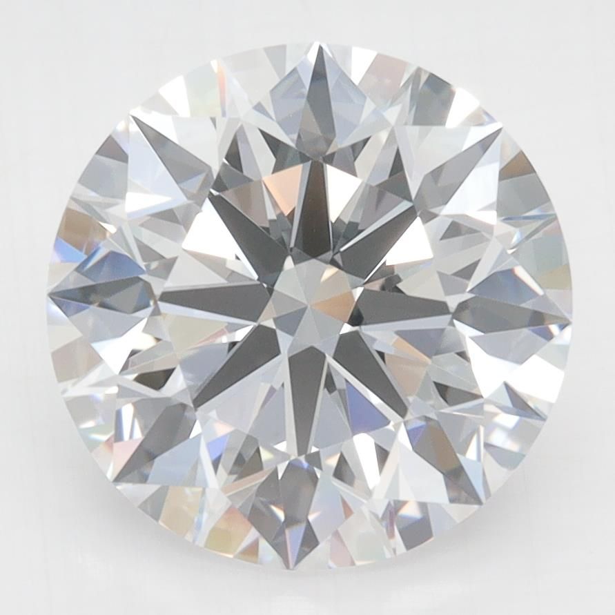 4.41ct Round D IF Lab-Grown Diamond