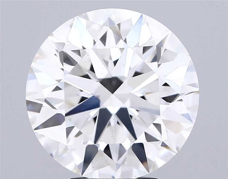 5.55ct Round F VS1 Lab-Grown Diamond