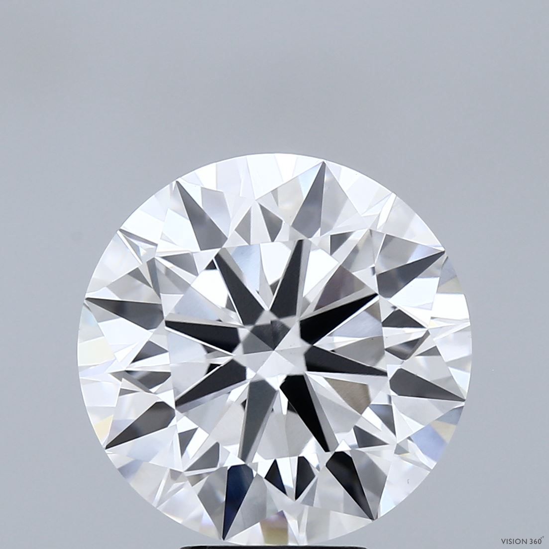 7.35ct Round F VVS2 Lab-Grown Diamond