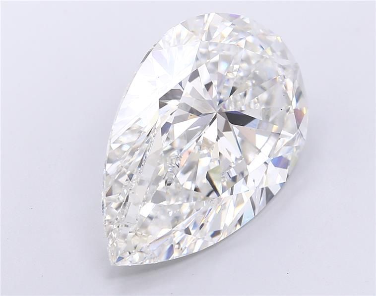 13.54 Carat PEAR Shape F Colour VS1 Clarity  Cut - White Lab Diamond - 92975