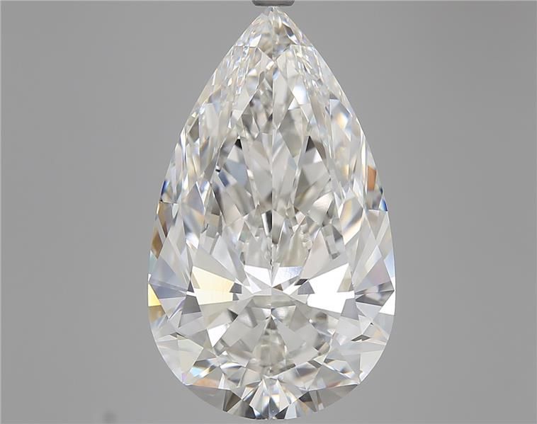 10.01 Carat PEAR Shape F Colour VVS2 Clarity  Cut - White Lab Diamond - 770621