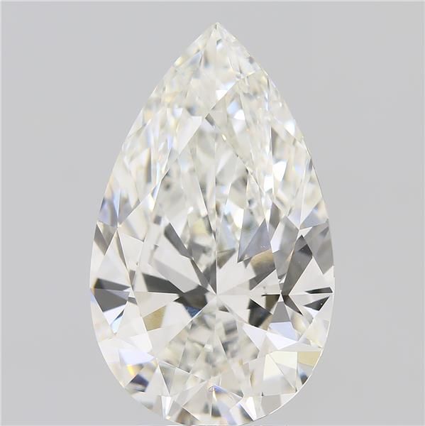 4.08ct Pear F VVS2 Lab-Grown Diamond