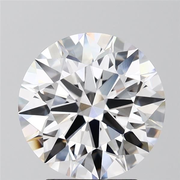 3.07ct Round F VVS2 Lab-Grown Diamond