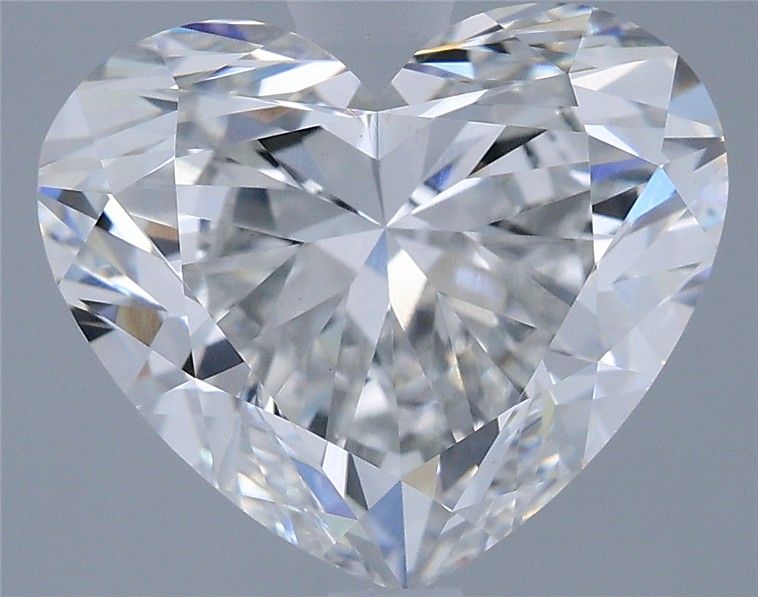 2.78ct Heart F VVS2 Lab-Grown Diamond