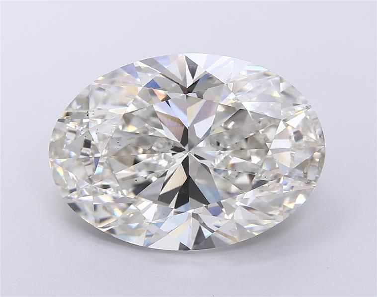 12.26 Carat OVAL Shape H Colour VS2 Clarity  Cut - White Lab Diamond - 88244
