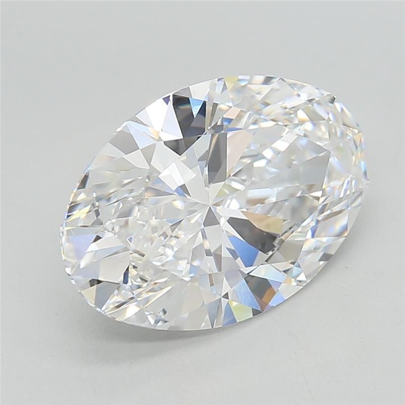 5.56ct Oval E VVS2 Lab-Grown Diamond