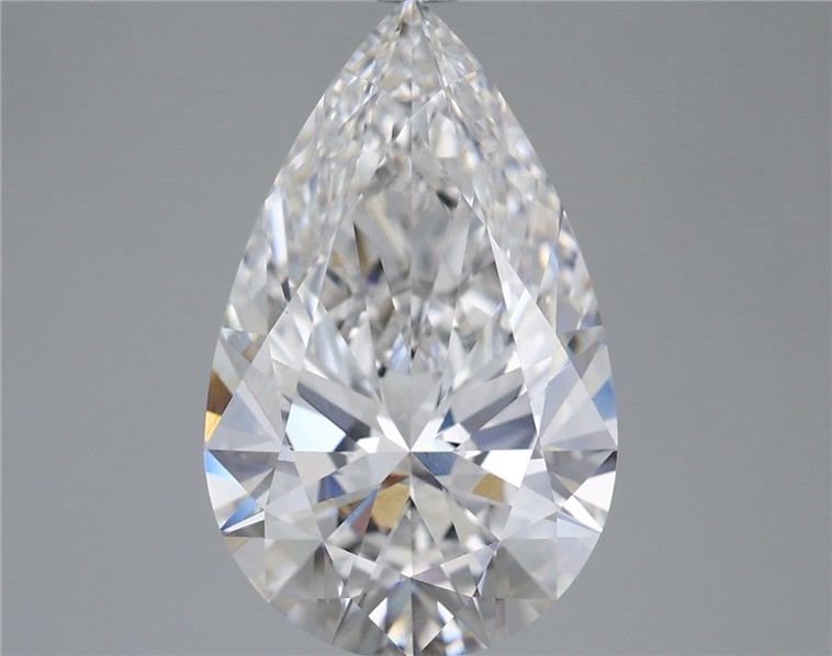 5.86ct Pear F VS1 Lab-Grown Diamond