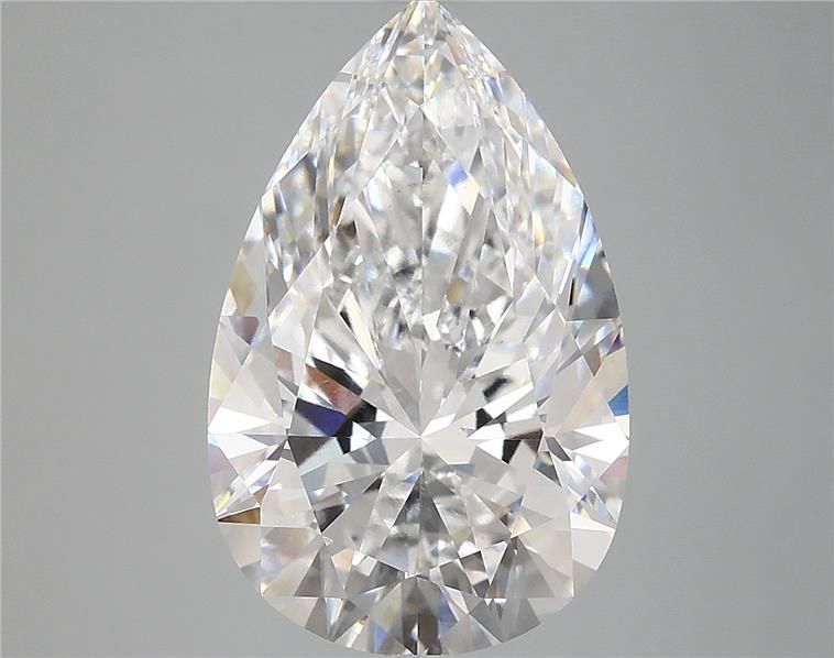5.1ct Pear D VS1 Lab-Grown Diamond